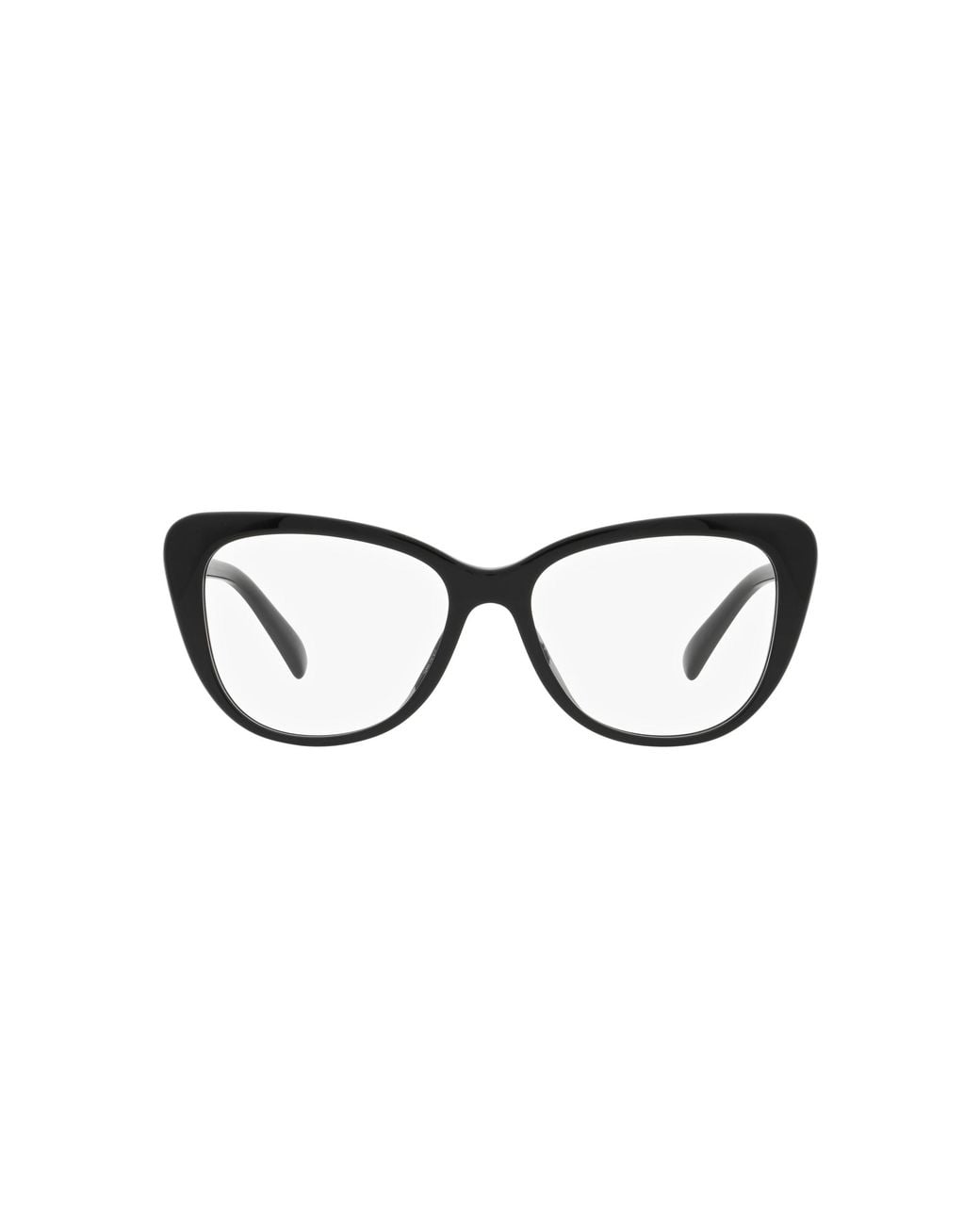 Ralph Lauren Black Rl6232U 5001 Optical Frames Acetate Transparent Cat Eye Normal