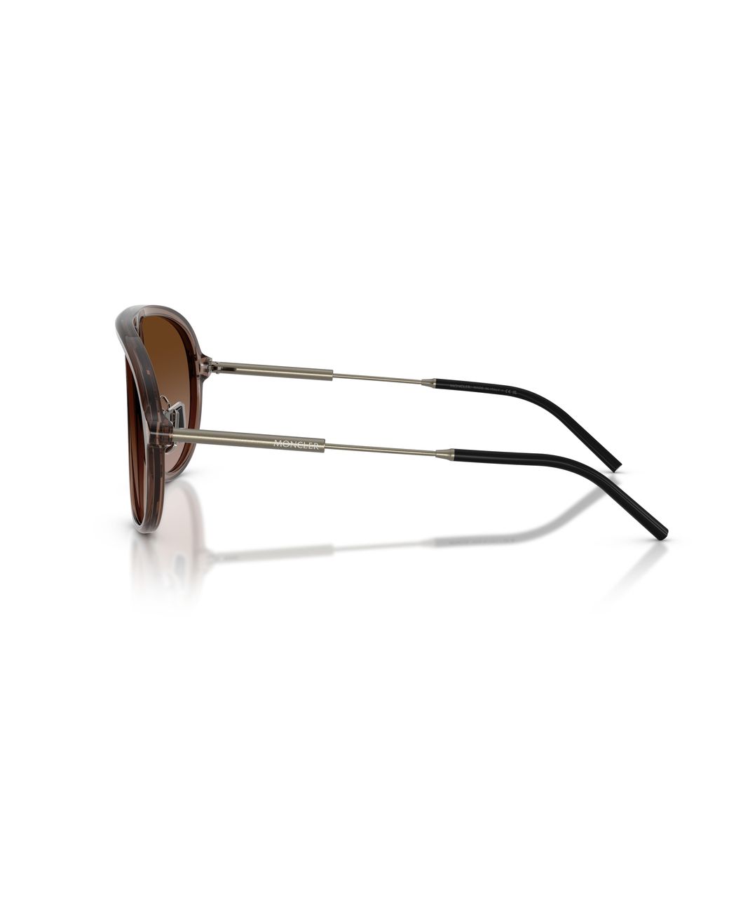 Moncler Black Me6009 Glyde 301813 Sunglasses Acetate Pilot Normal Nuanced