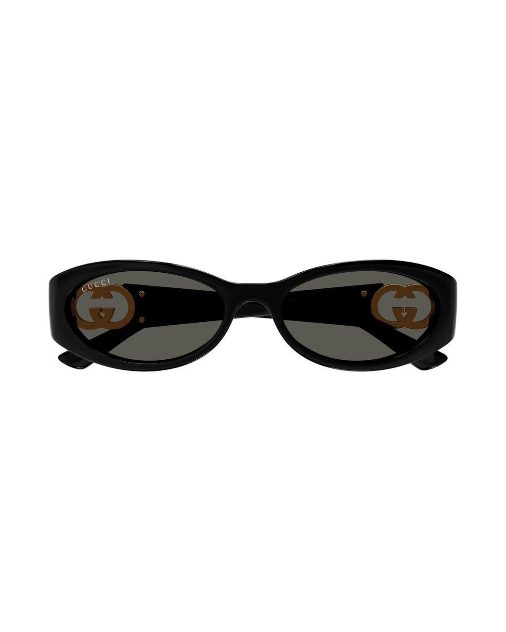 Gucci Black Gg1660S 001 Sunglasses Injected Round