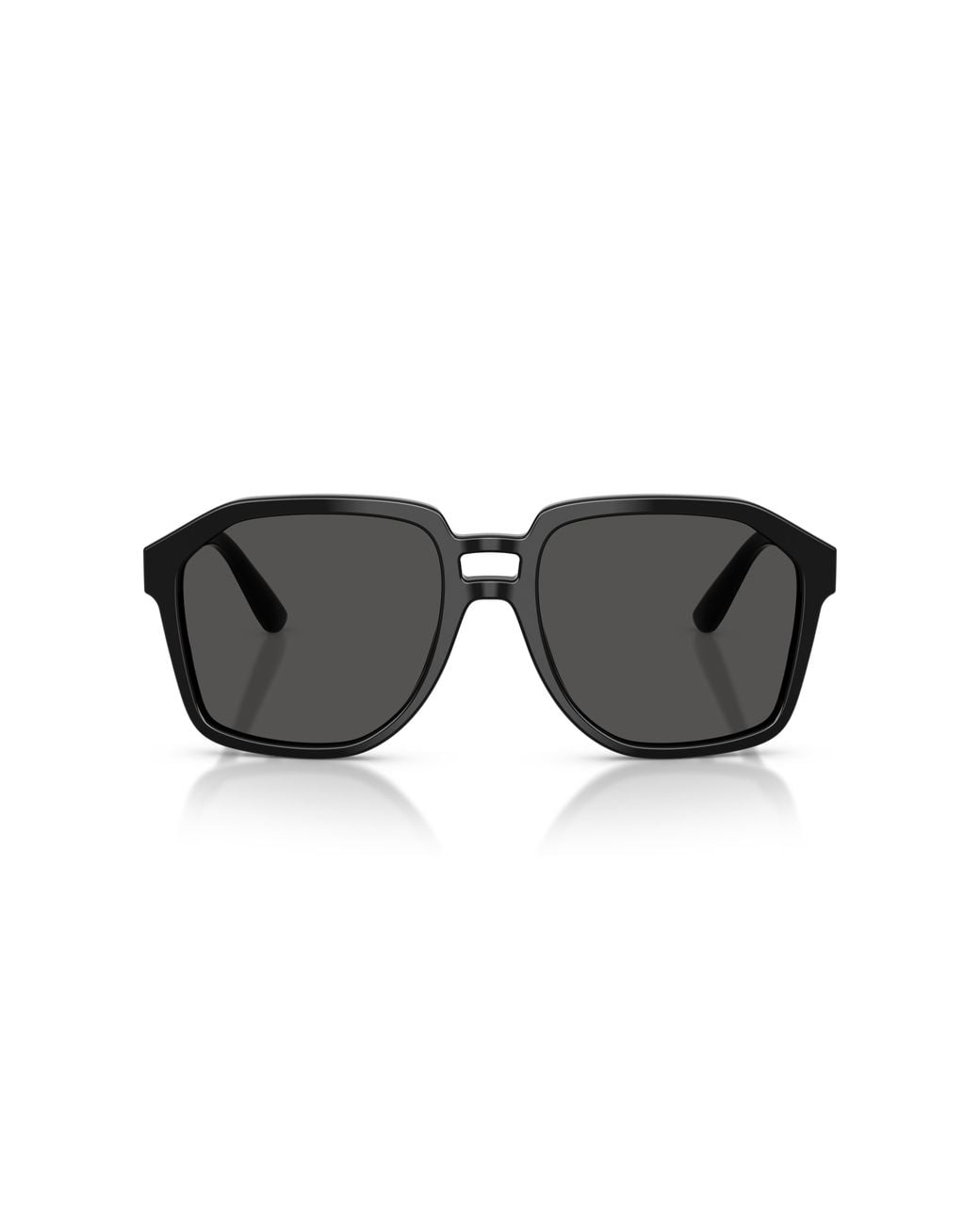 Dolce & Gabbana Black Dg4568 501/87 Sunglasses Acetate Pilot Normal for men