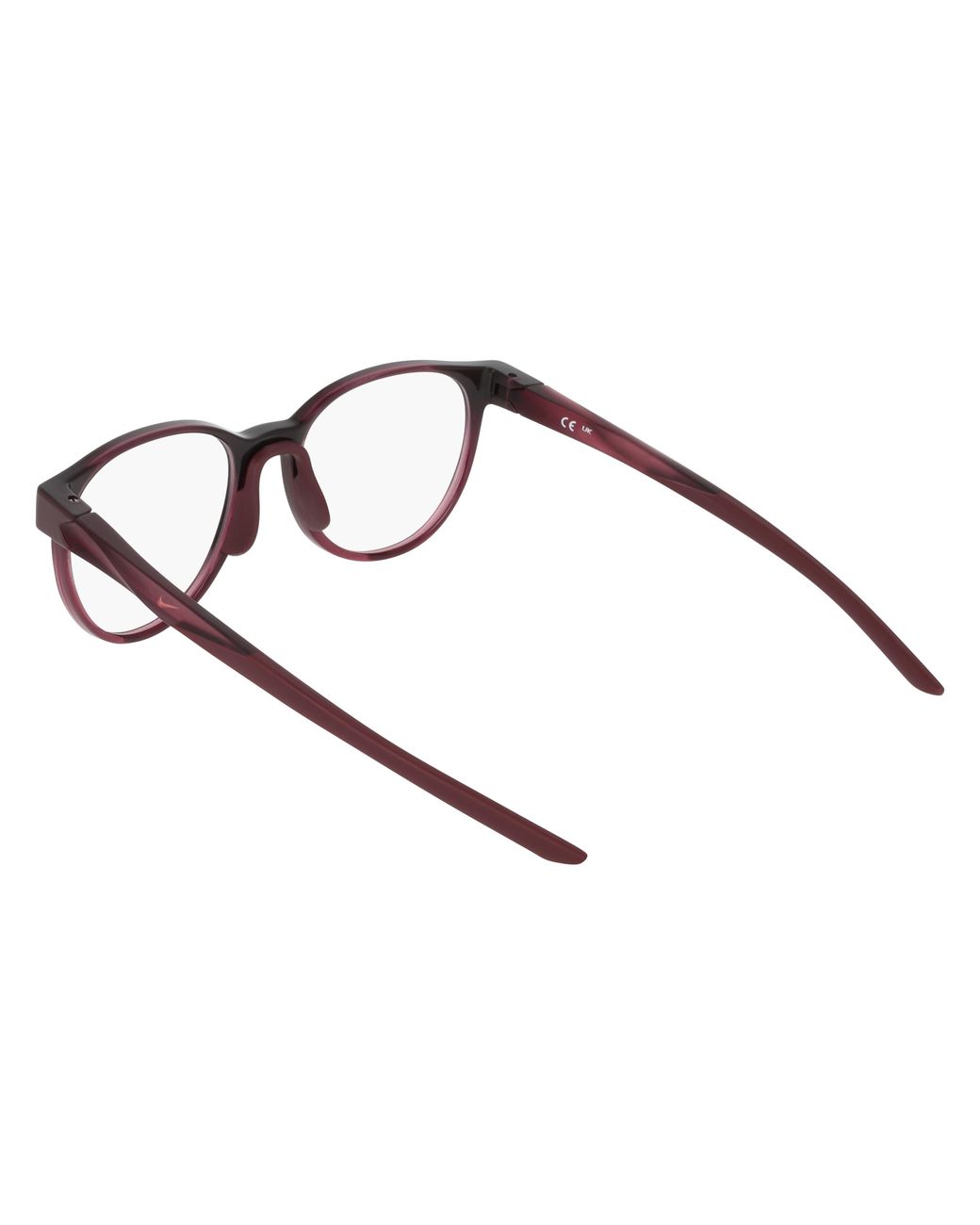 Nike Black 7407 602 Optical Frames Bio-Injected Round Normal