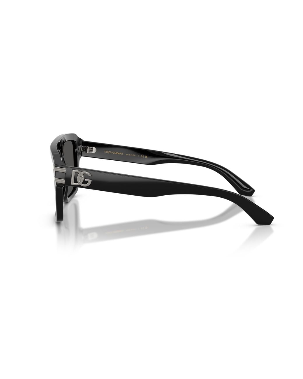 Dolce & Gabbana Black Dg4562 501/87 Sunglasses Acetate Pilot Normal for men