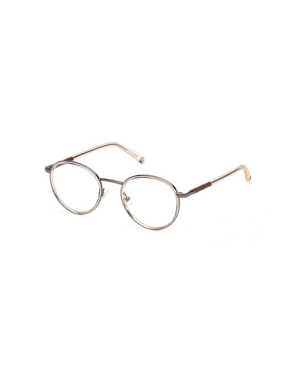 Timberland Black Tb50114 27 Optical Frames Injected Round Normal for men