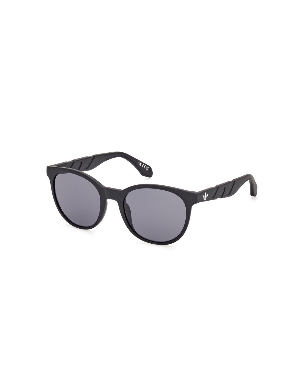 Adidas Black Or0102 02A Sunglasses Injected Round Normal