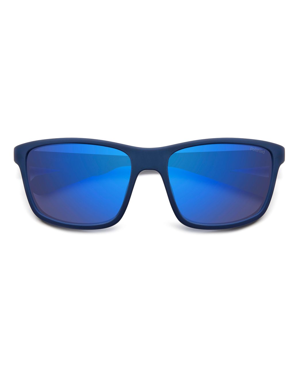 Polaroid Blue Pld 2153/S Fll/5X Sunglasses Eraser Wraparound Polarized Mirror for men