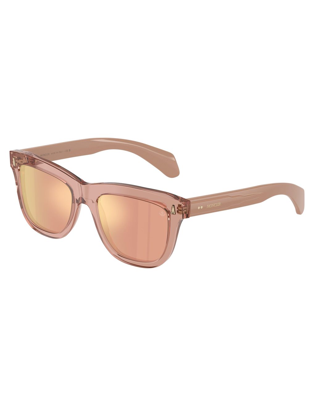 Moncler Black Me6023 Bronzz 30087J Sunglasses Acetate Pillow Normal Mirrored
