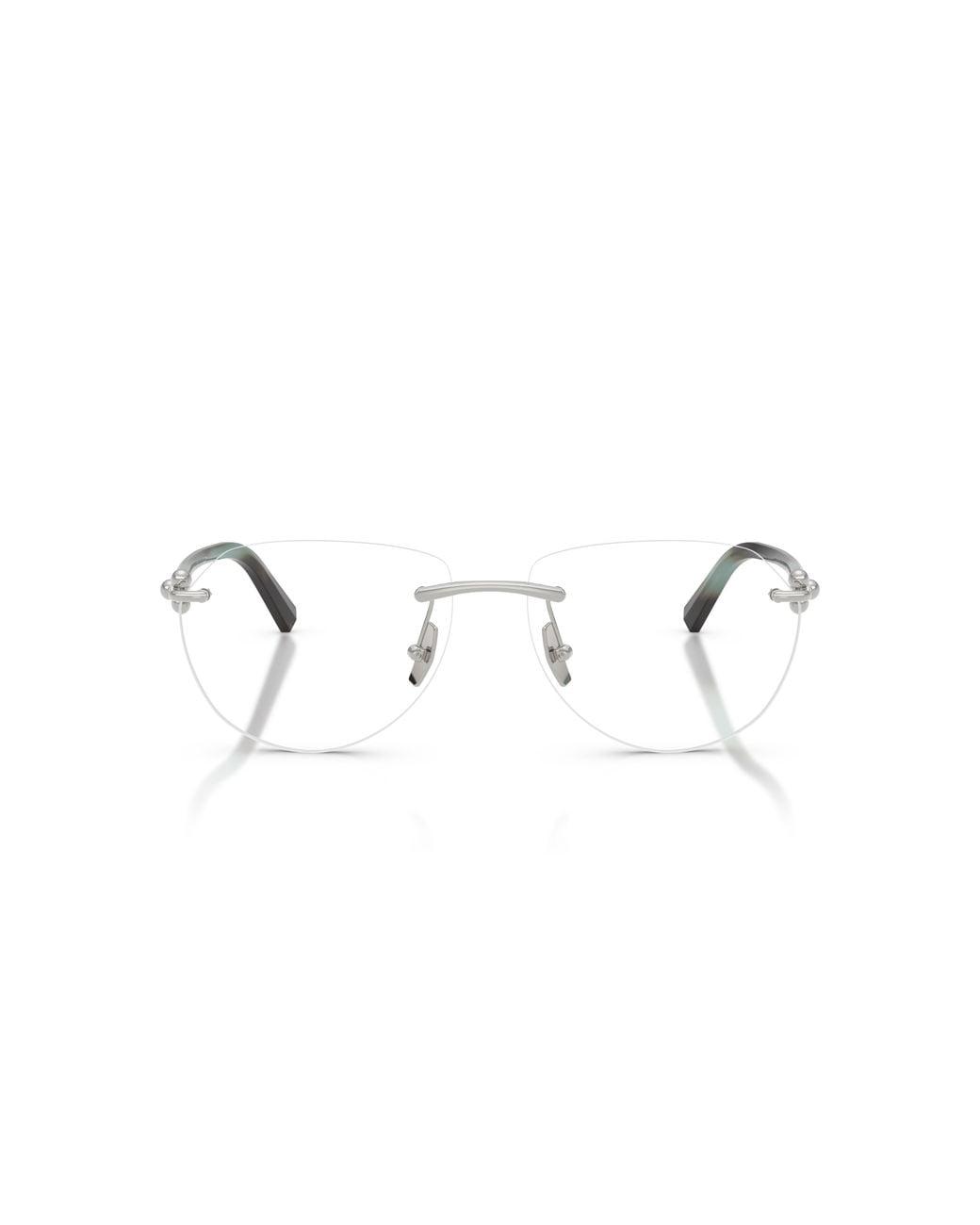 Tiffany & Co Black Tf1173K 6213 Optical Frames Metal Pilot Normal