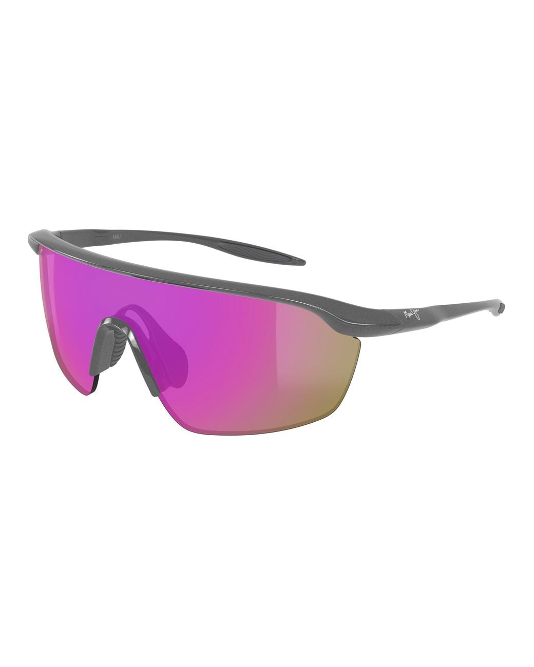 Maui Jim Black Mj0347S 008 Sunglasses Bio-Injected Wraparound