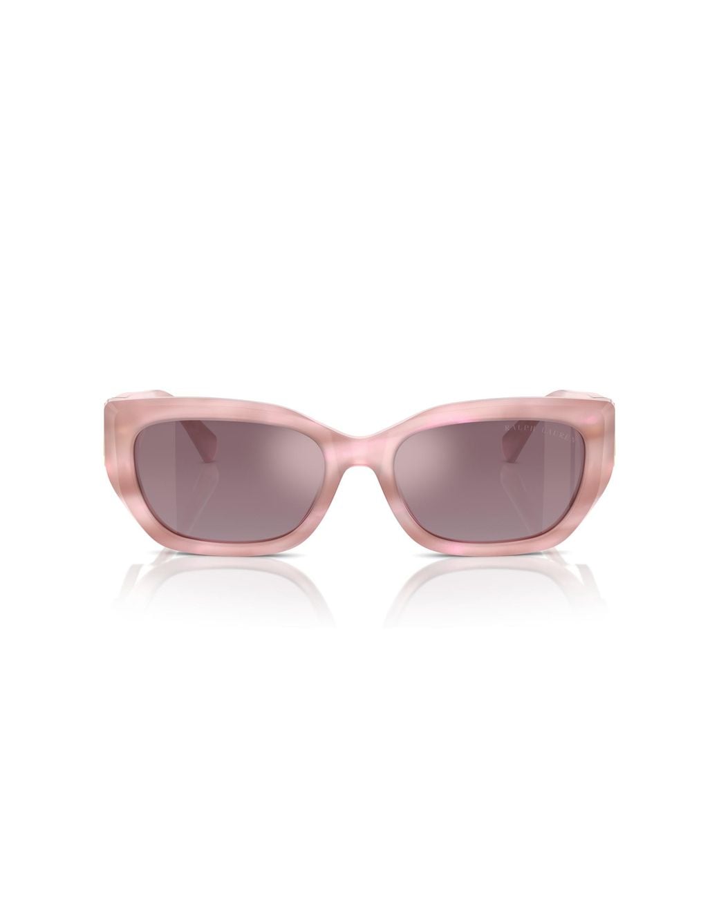 Ralph Lauren Black Rl8222 The Bridget 61806X Sunglasses Acetate Cat Eye Normal Mirror