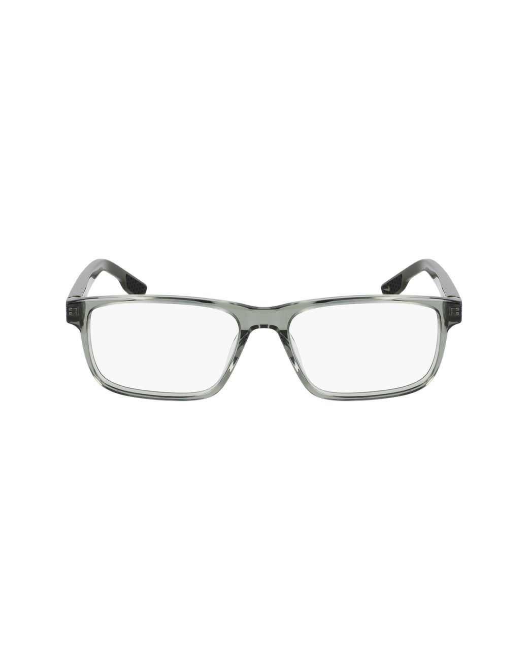 Nike Black 7170 311 Optical Frames Acetate Squared Normal Normal for men