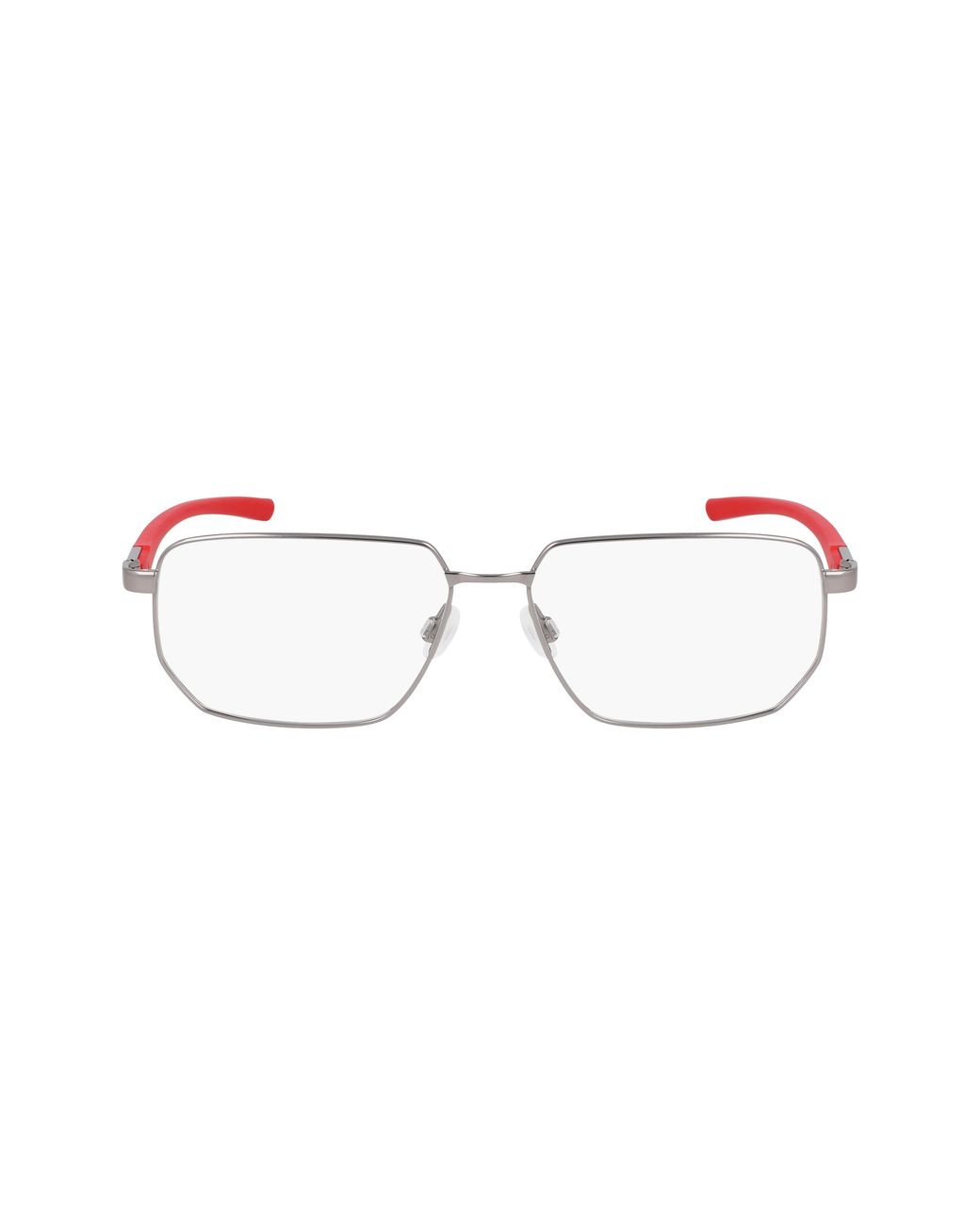 Nike Black 4317 076 Optical Frames Metal Squared Normal for men