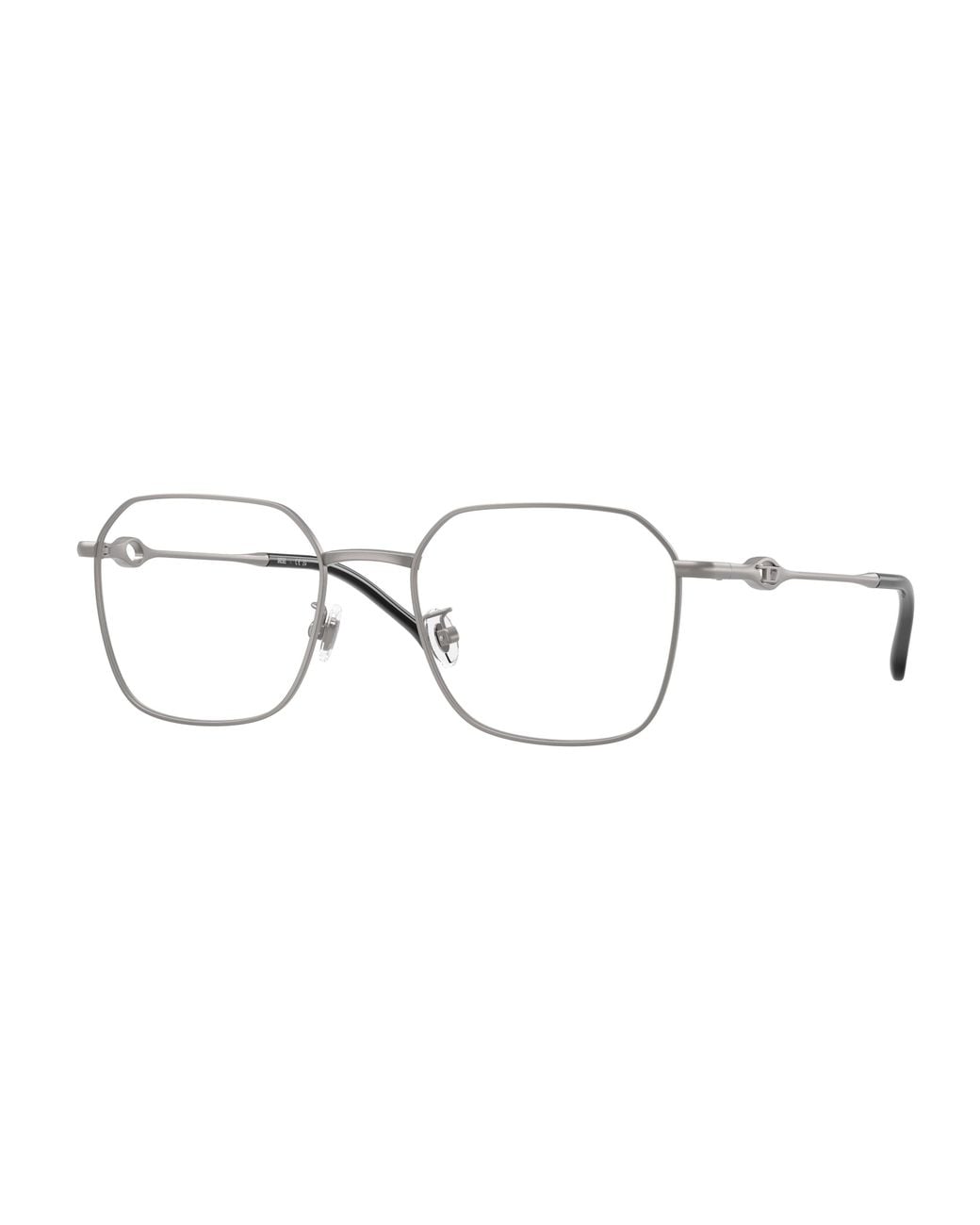 DIESEL Black Dl5012D 1009 Optical Frames Metal Transparent Squared Normal
