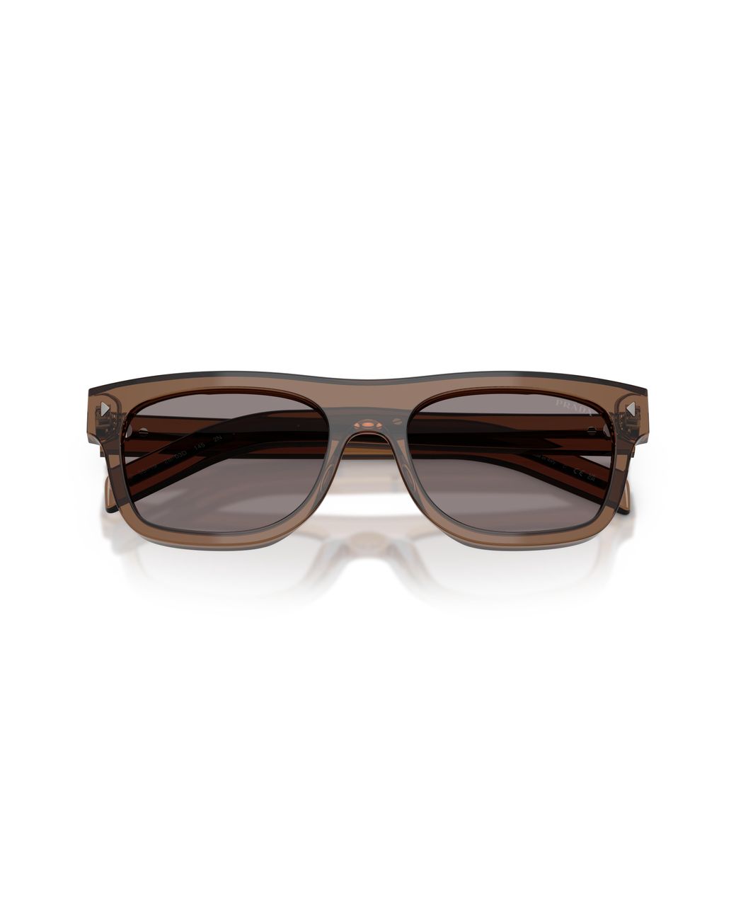 Prada Black Pr B12S 28I03D Sunglasses Acetate Pillow Normal for men