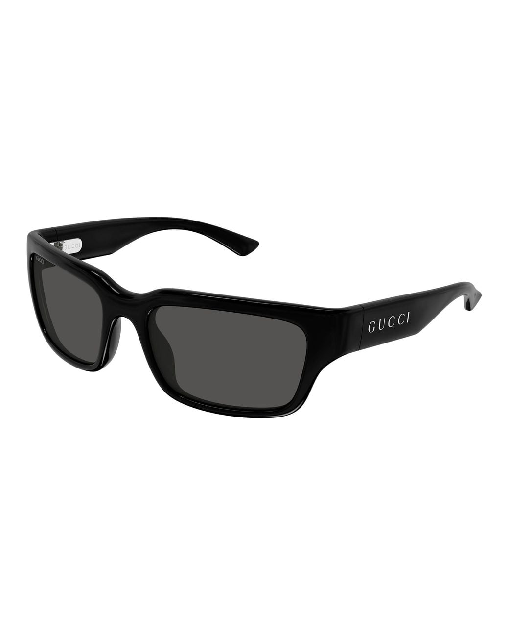 Gucci Black Gg2240S 005 Sunglasses Injected Squared for men