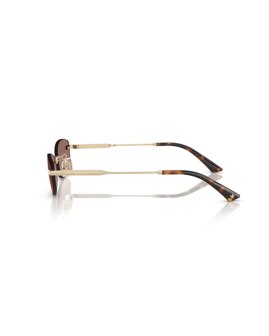 Jimmy Choo Black Jc4013D 300613 Sunglasses Metal Round Normal Shaded
