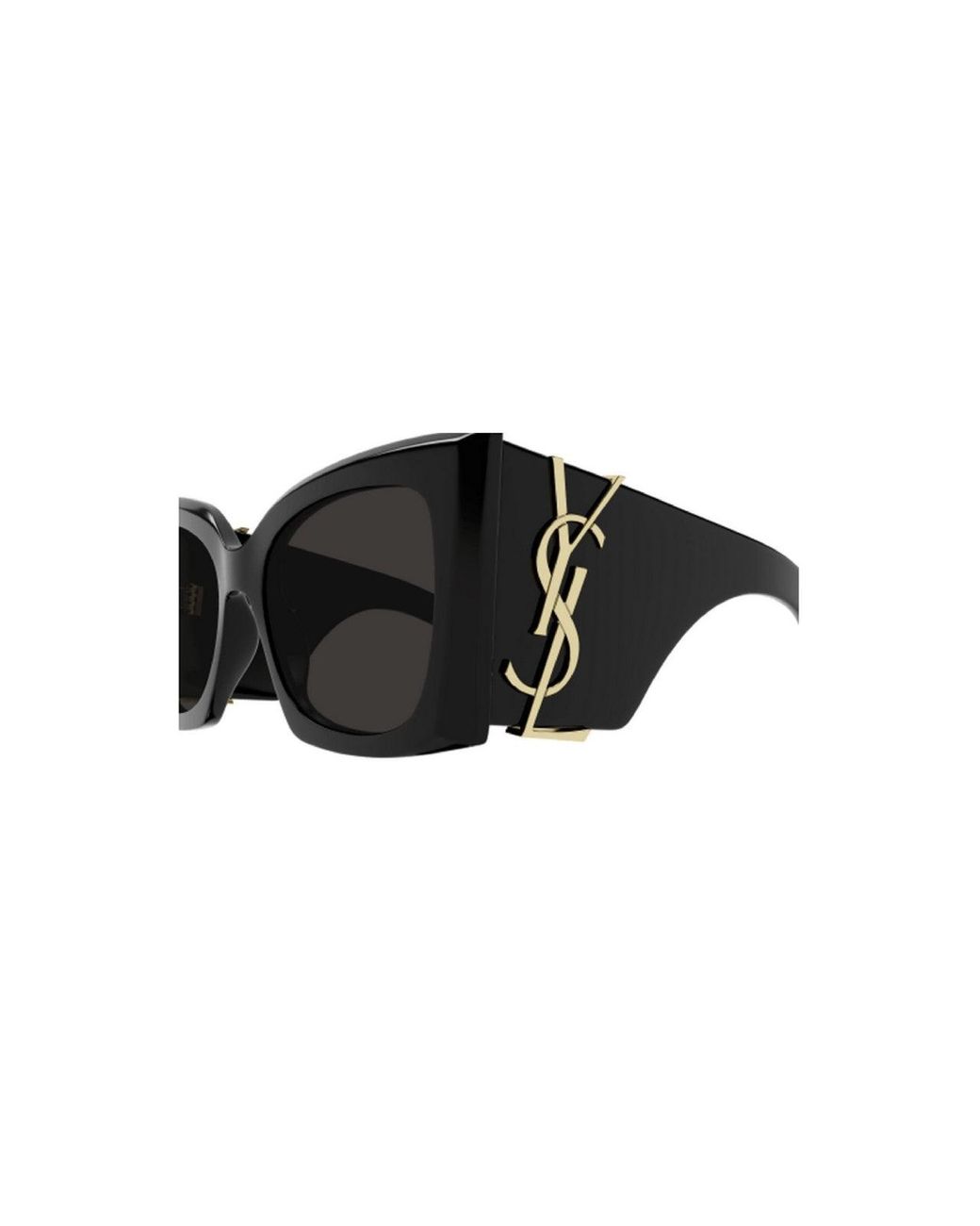 Saint Laurent Black Blaze Slm119 Sunglasses