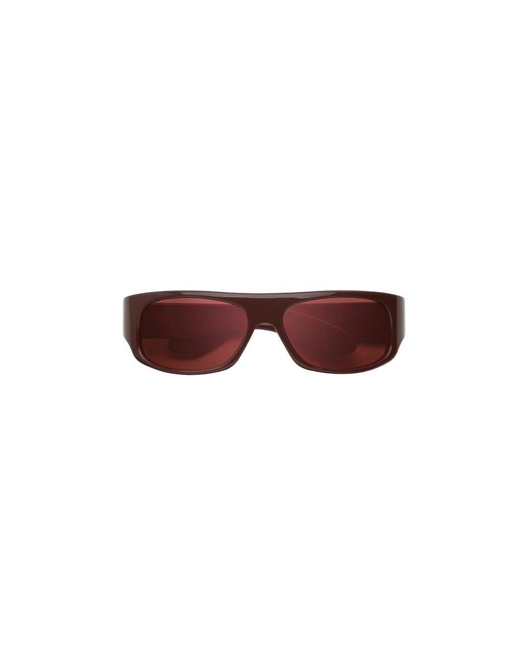 Marni Black Qq4 Uailus Sunglasses Acetate Bordeaux Wraparound