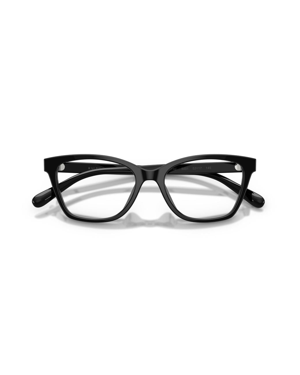Ralph Lauren Black Rl6271U 5001 Optical Frames Acetate Transparent Butterfly Normal