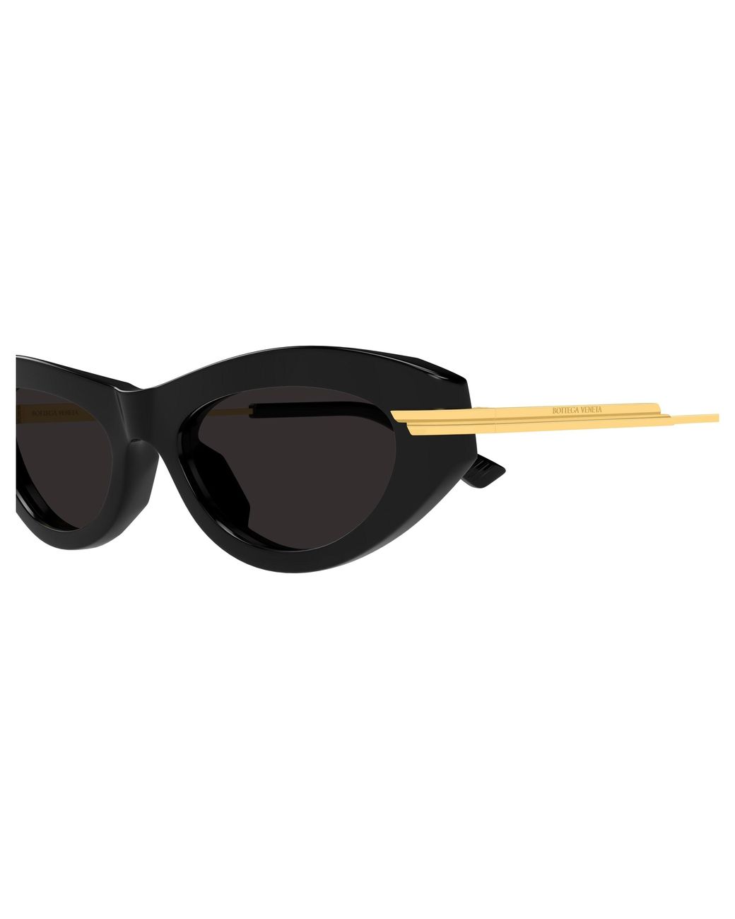 Bottega Veneta Black Bv1368S 001 Sunglasses Acetate Round