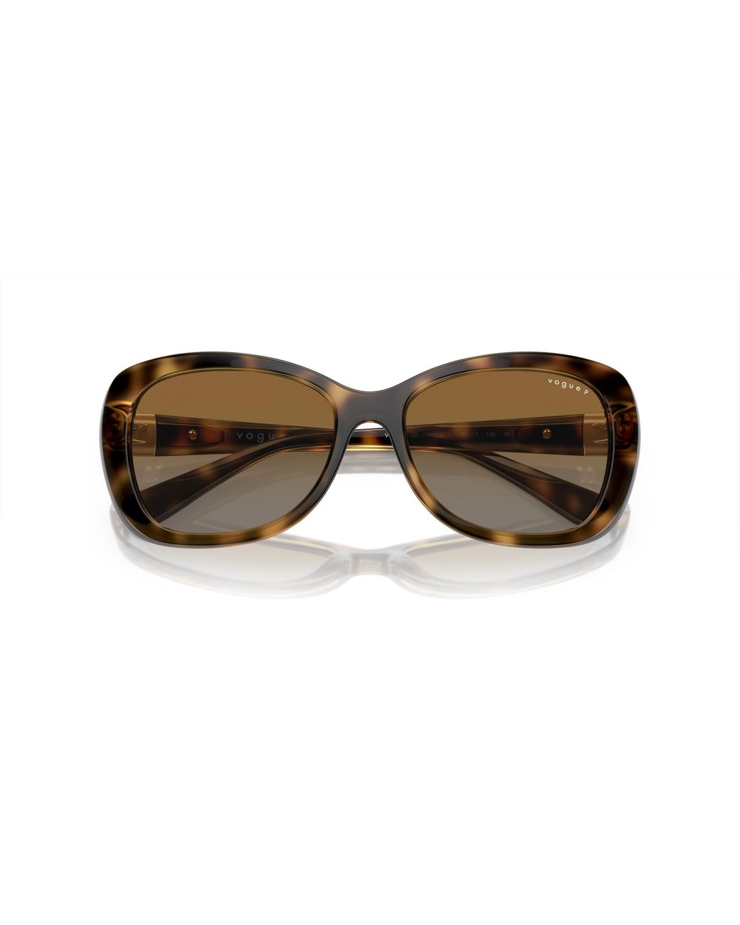 Vogue Eyewear Black Vo2943Sb W656T5 Sunglasses Injected Butterfly Polarized Shaded