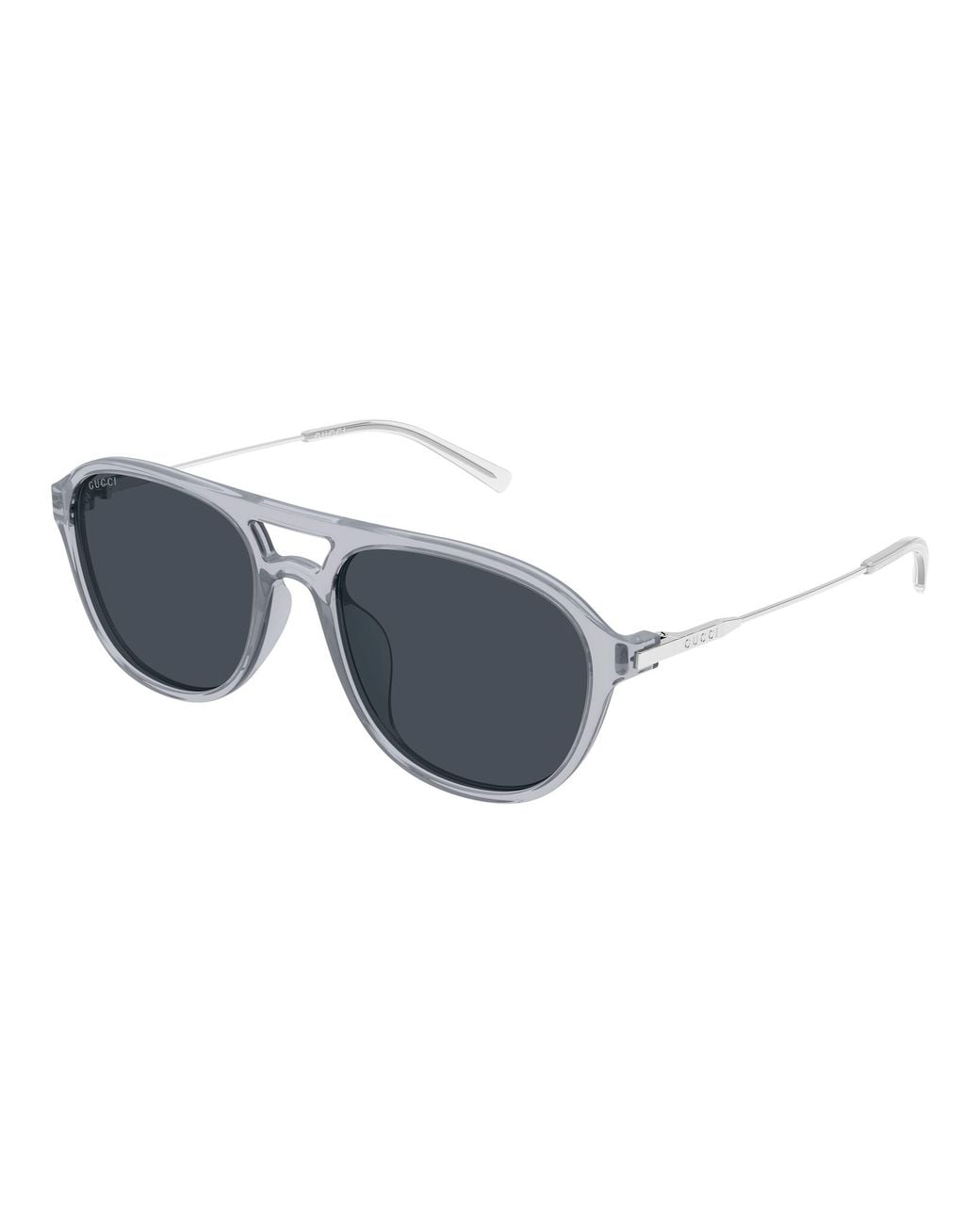 Gucci Black Gg2254Sk 004 Sunglasses Acetate Pilot for men