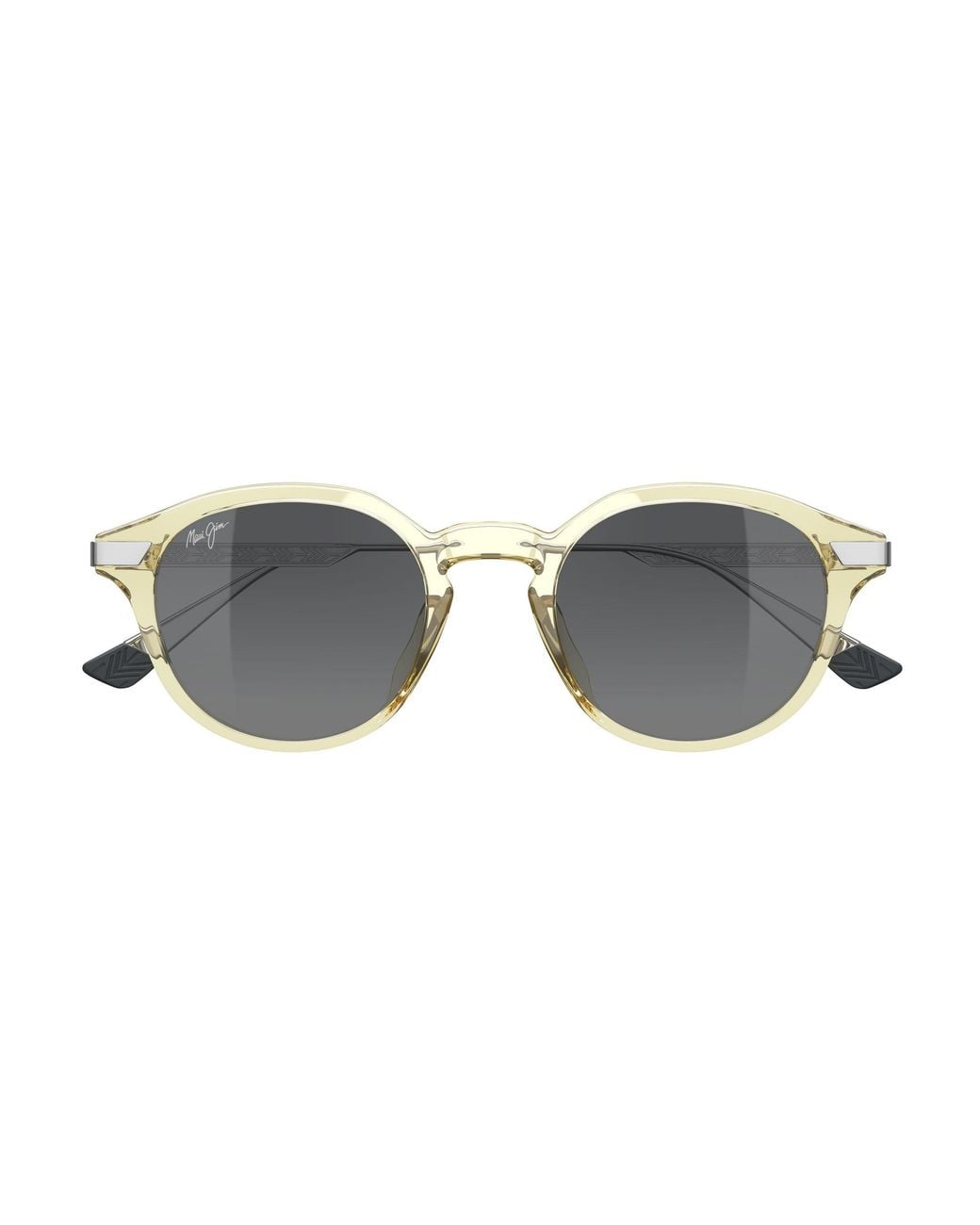 Maui Jim Black Mj0622S 003 Occhiali Da Sole Bio-Iniettato Grigio Rotonda