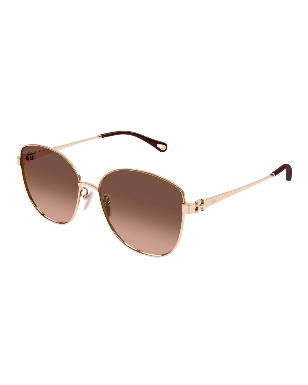Chloé Black Ch0306Sk 002 Sunglasses Metal Squared