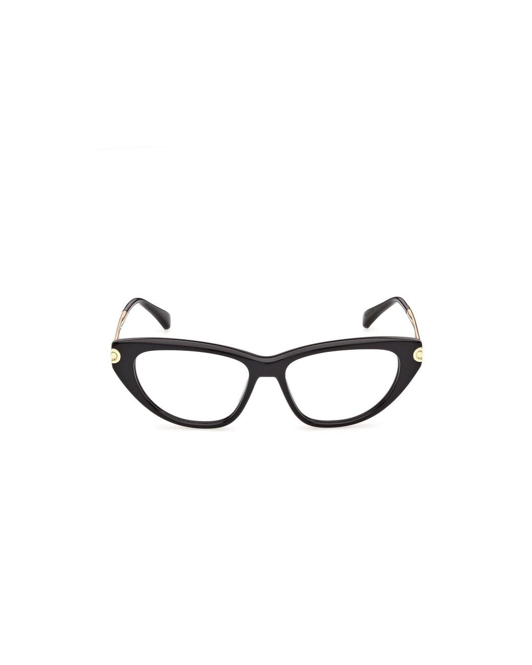 Max Mara Black Mm5254 1 Optical Frames Acetate Mask Normal