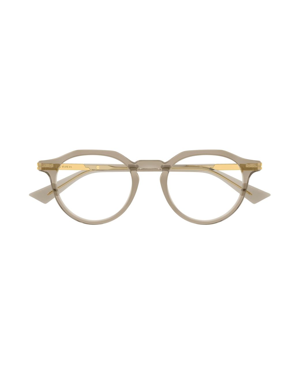 Bottega Veneta Black Bv1263O 006 Optical Frames Acetate Transparent Round for men