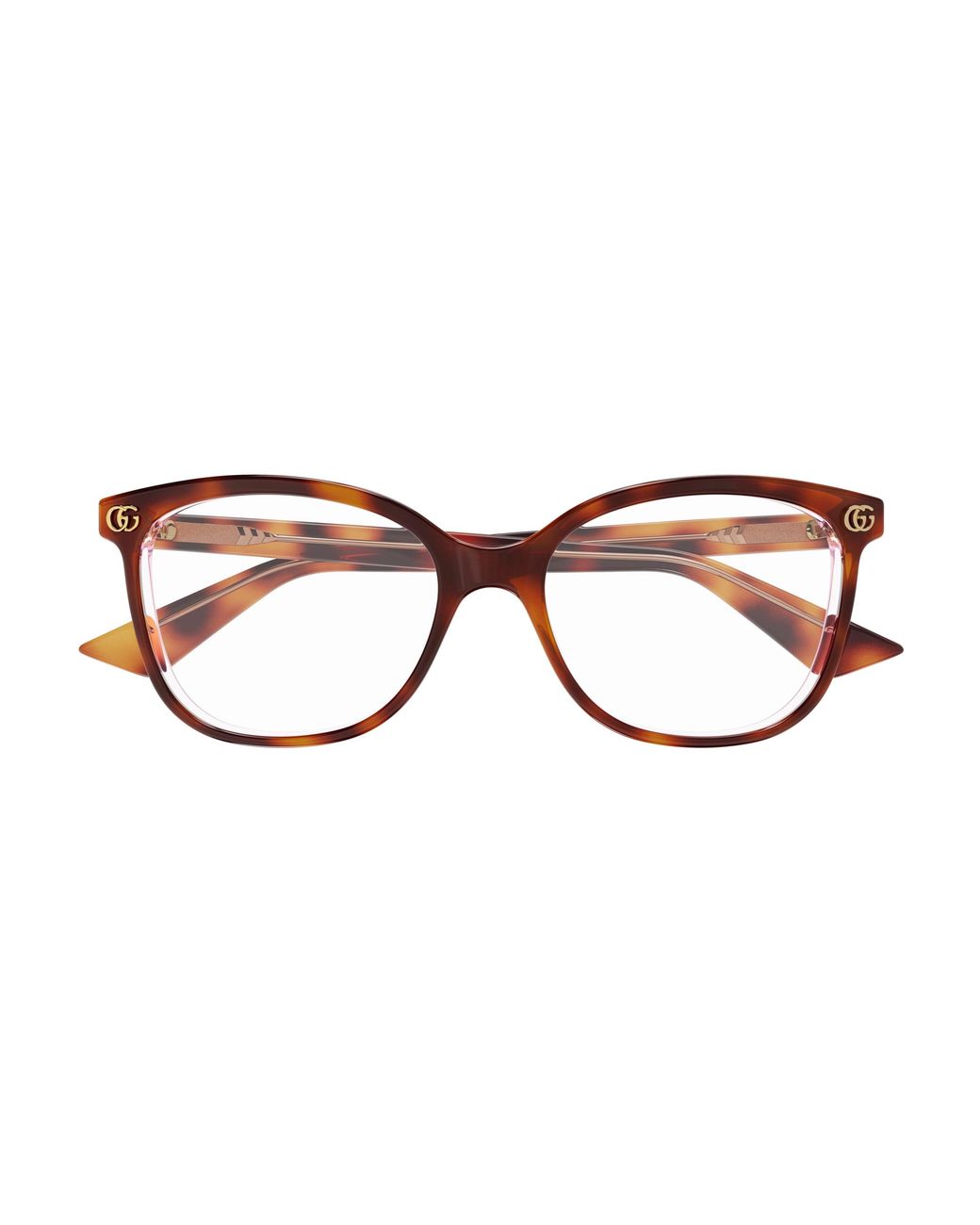 Gucci Black Gg1816O 008 Optical Frames Acetate Transparent Squared
