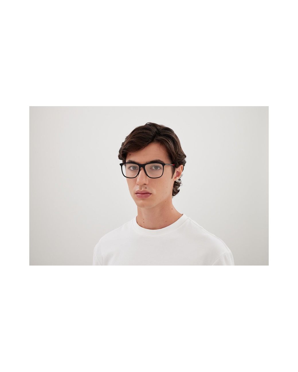 Gucci Black Gg0554O 010 Optical Frames Acetate Transparent Squared for men
