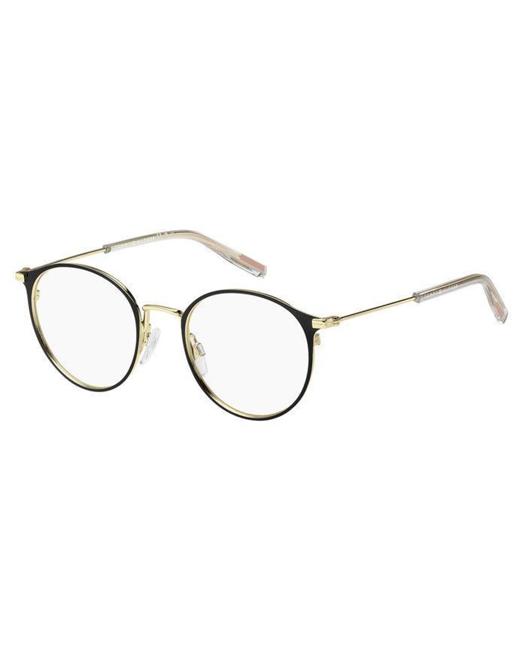 Tommy Hilfiger Th 2024 2M2 Optical Frames Steel Round in Black | Lyst UK
