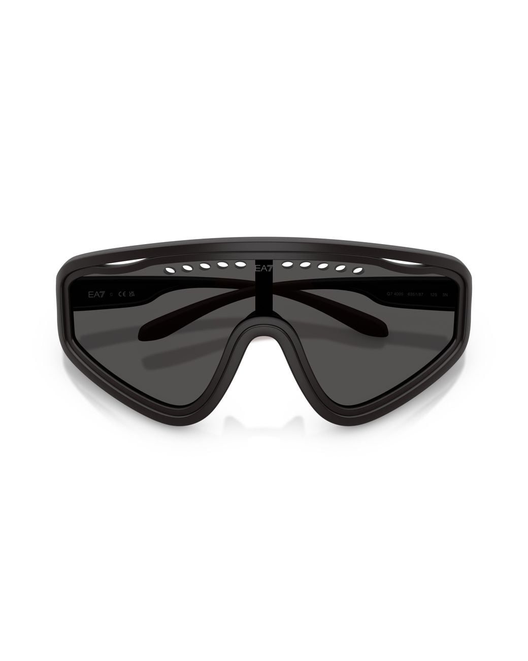 Moncler Black Q74005 635187 Sunglasses Injected Geometric Normal for men