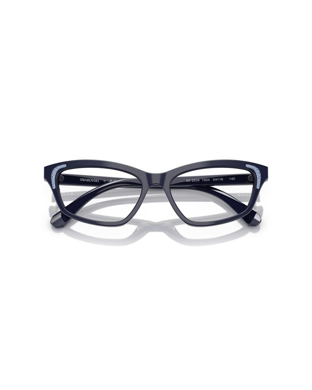Swarovski Black Sk2034 1004 Optical Frames Acetate Geometric Normal
