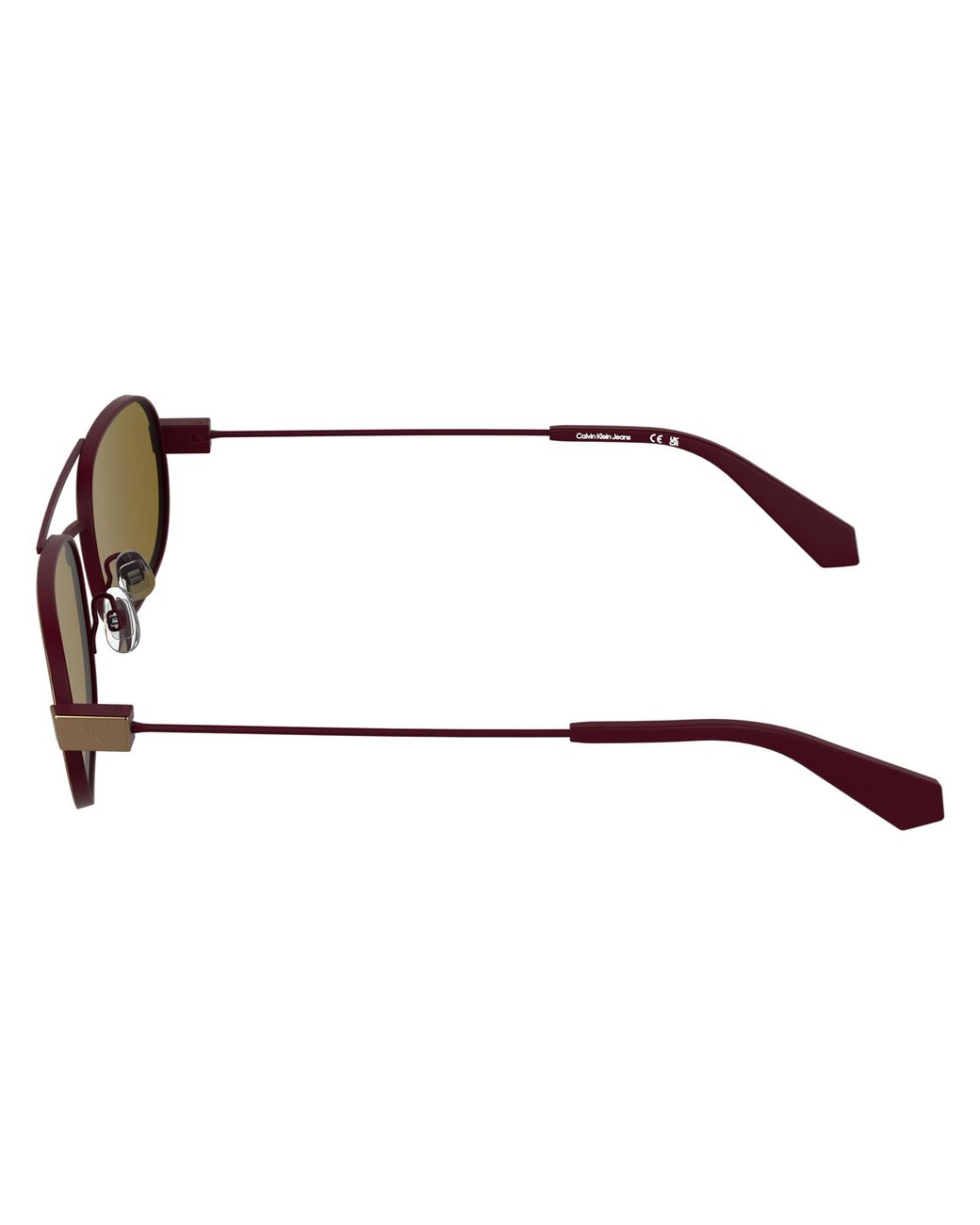 Calvin Klein Black Ckj26202S 705 Sunglasses Metal Round Normal for men