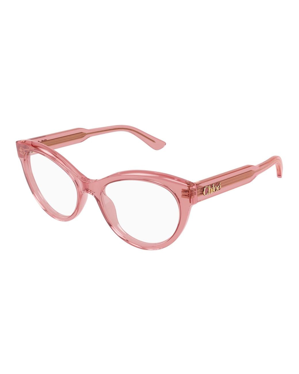 Chloé Black Ch0342O 003 Optical Frames Acetate Transparent Cat Eye