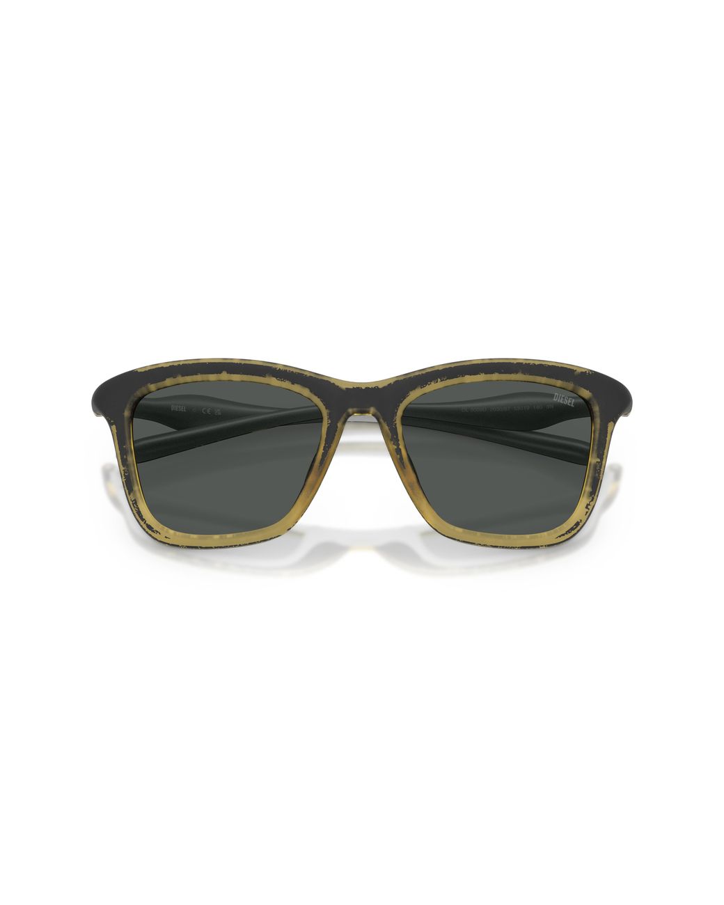 DIESEL Black Dl3008U 203087 Sunglasses Injected Squared Normal