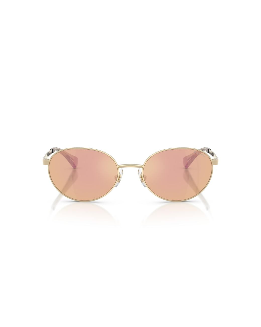 Ralph Lauren Black Ra4148 9116R1 Sunglasses Metal Round Normal Mirror