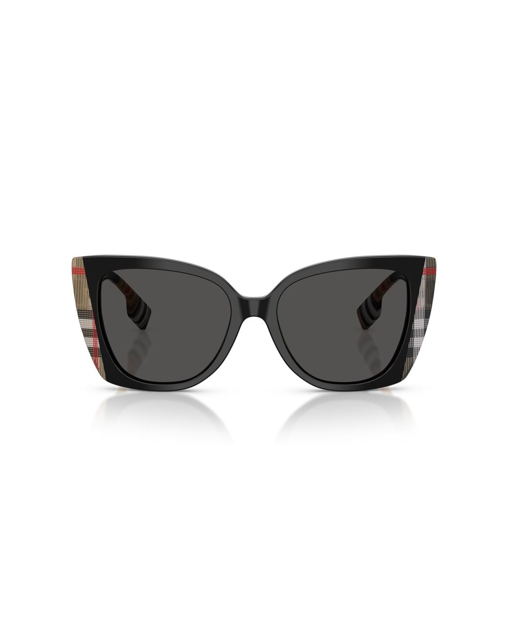 Burberry Black Be4393 Meryl 405587 Sunglasses Acetate Cat Eye Normal