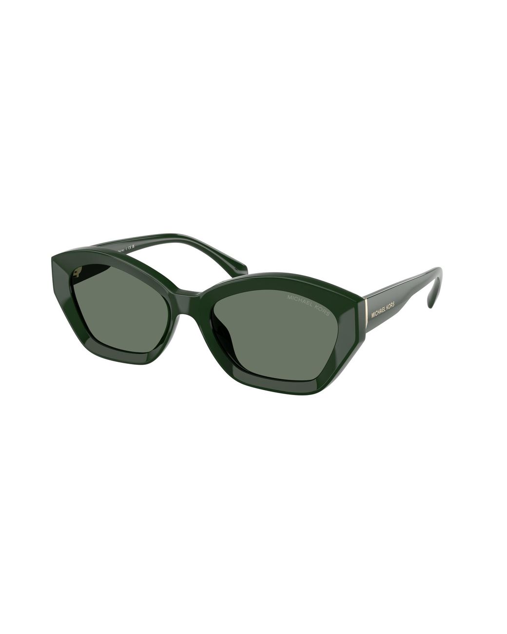 Michael Kors Green Mk2209U Bel Air 40063H Sunglasses Injected Geometric Normal