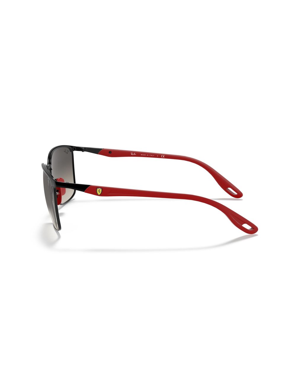 Ray-Ban Black Rb3673m Scuderia Ferrari Collection Square Sunglasses