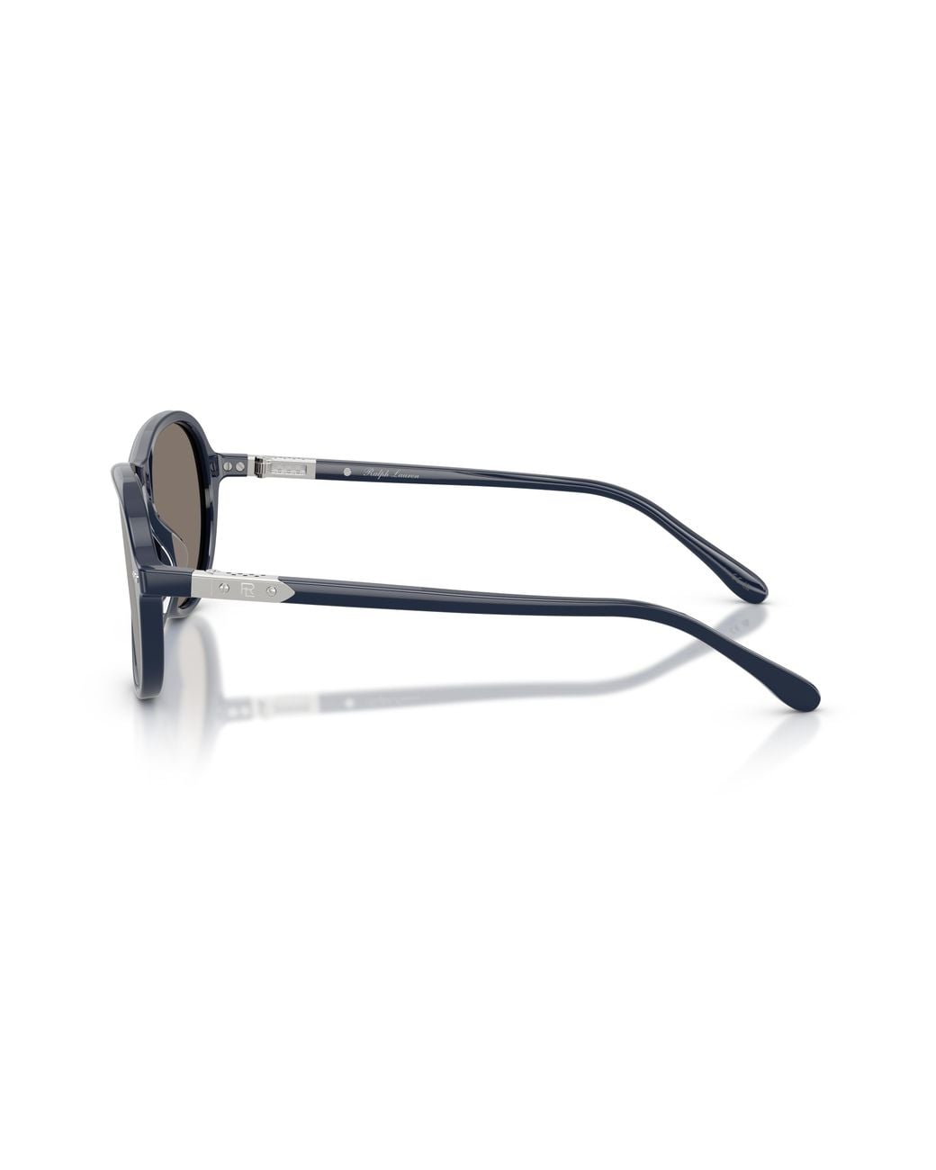 Ralph Lauren Black Rl8247U 55866G Sunglasses Acetate Pilot Mirror for men