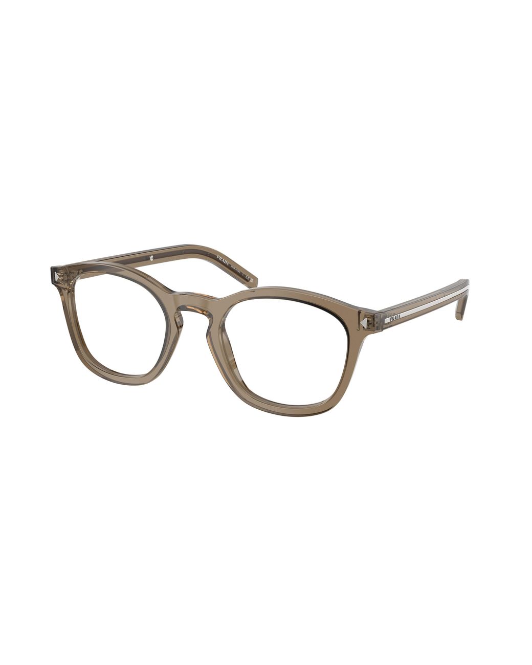 Prada Black Pr C04V 18T1O1 Optical Frames Acetate Pillow Normal for men