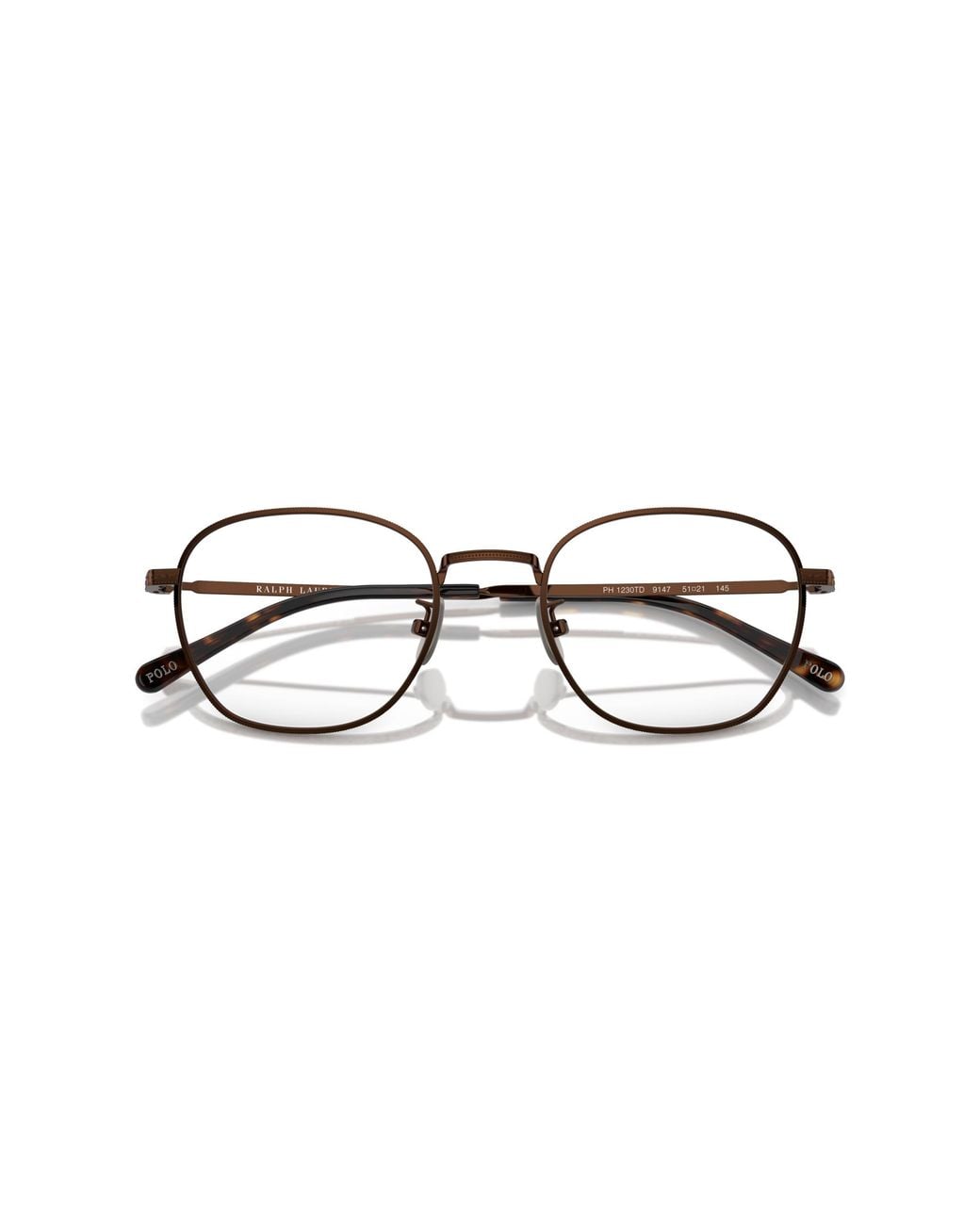 Polo Ralph Lauren Black Ph1230Td 9147 Optical Frames Titanium Pillow Normal