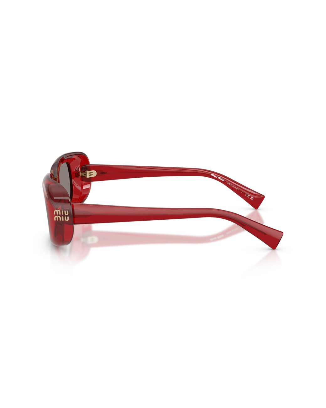 Miu Miu Black Mu B13S 23M80Q Sunglasses Acetate Squared Normal
