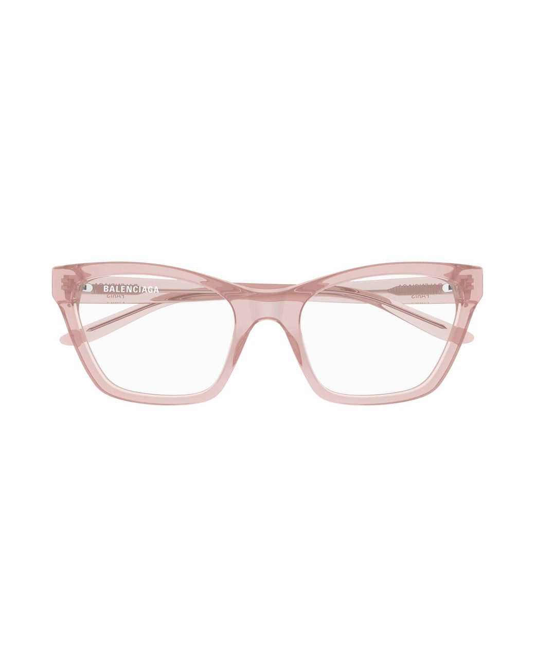 Balenciaga Black Bb0440O 007 Optical Frames Acetate Transparent Cat Eye