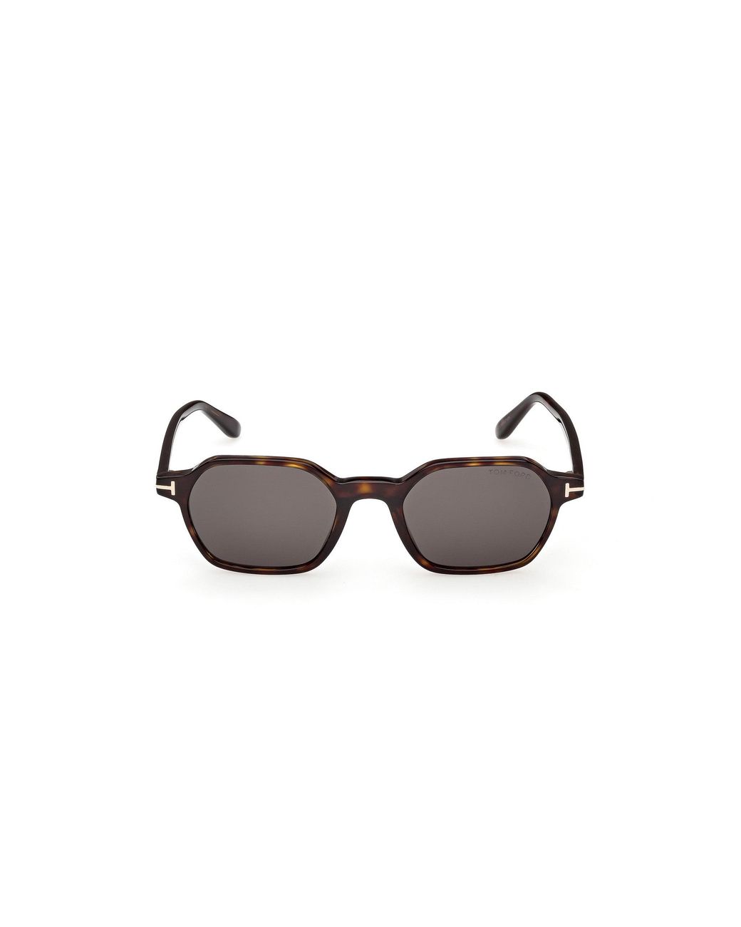Tom Ford Black Ft1301 Joey-02 52A Sunglasses Acetate Smoke Geometric Normal for men