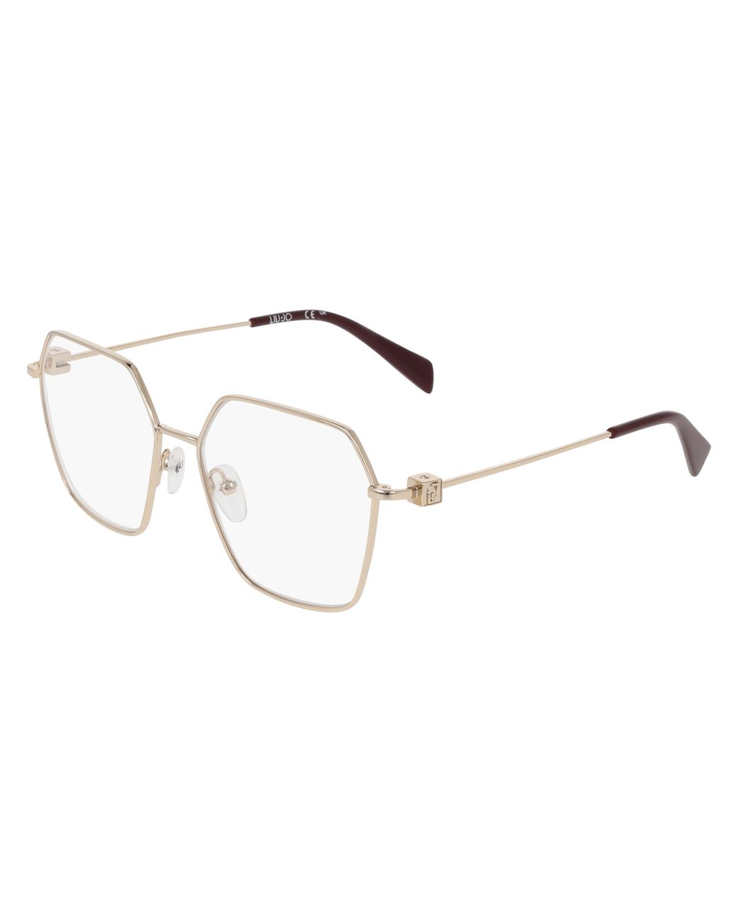 Liu Jo Black Lj2178 712 Optical Frames Metal Squared Normal