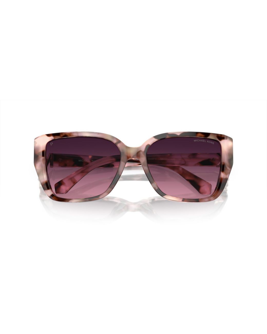Michael Kors Black Mk2199 Acadia 3946F4 Sunglasses Acetate Squared Polarized Shaded