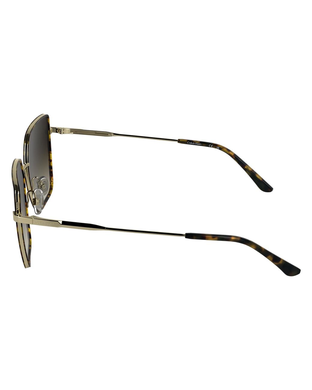 Calvin Klein Black Ck25111S 240 Sunglasses Metal Butterfly Normal Shaded